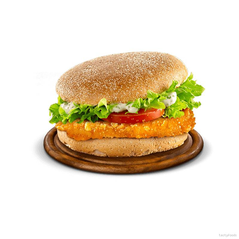 Tasty Crispy Chickenburger