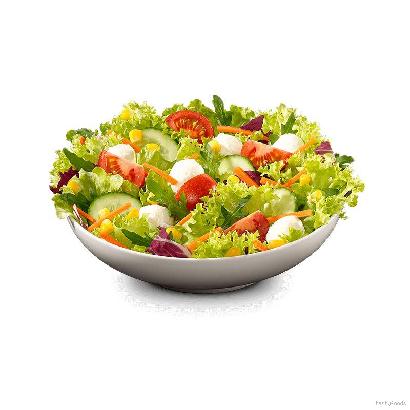 Gemischter Salat mit Mozzarella